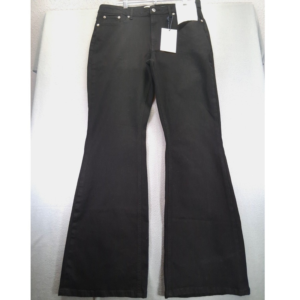NWT‎ Westbound Zoey  Women Pants, Classic Flare, Wide Leg, Black Size 12L
